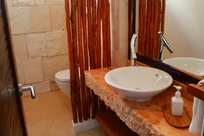 Therasia Luxury Beachfront Retreat - Banheiro
