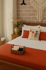 Q-Zen House Cunda - Room