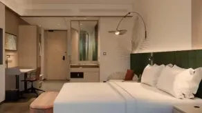 GreenTree Inn JiangSu HuaiAn West JinHu Road BaSi Plaza Express Hotel - Room