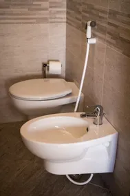 Hotel Ristorante Cigno - Camere and Aparthotel - Badrum