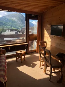 Résidence Les Cîmes - Centre Val d'Isère - Vista do quarto