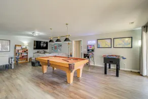 Fish, Boat & Hike: Lakefront Home w/ Game Room! - Innvendig