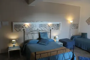 Appartement de vacances avec barbecue, terrasse et piscine | Avec animaux bienvenus - Chambre