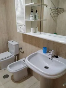 Apartamento Samil Primera Línea de Playa 1J - Badeværelse