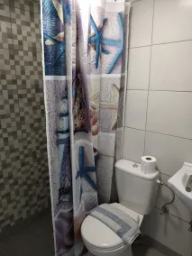 Super Economy Studio im Erdgeschoss, kein Balkon - Badezimmer