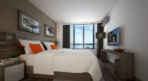 Citadines Grand Central Sri Racha - Chambre