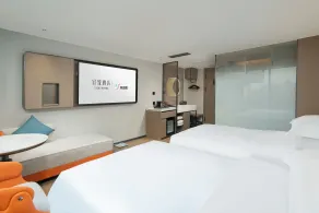Yizhi Hotel - Guangzhou Beijing Road Pedestrian Street Rainbow Bridge Subway Station - Habitación