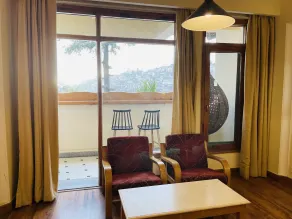 Hotel Willow Banks, Mall Road Shimla - View from room