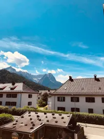 Hotel garni Alpengruss - Vue de la chambre