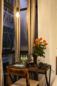 Luxury Backpakers Hotel - Ausblick vom Zimmer