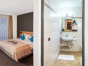 Hotel Hanauerlehen - ruhige & zentrale Top-Lage - mit Schwimmbad, Sauna, Parkplätze & Café - bayerischer Familienbetrieb - Casa de banho