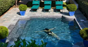 Hôtel Demeure Castel Brando - Piscine