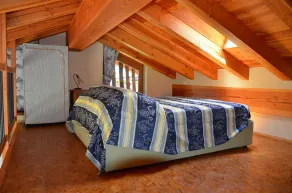 Charming Holiday House in Villeneuve Italia with Garden View - Værelse
