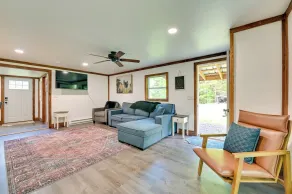 Cozy Catskills Cabin - 12 Mi to Windham Mountain! - Innvendig