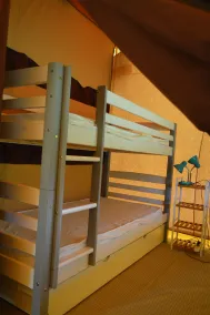 Camping Le Petit Lion - Tente Safari - Værelse