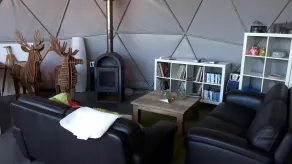 Ecochique - Sitzecke in der Lobby