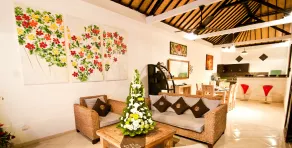 Antara Villas - Zona de estar del vestíbulo