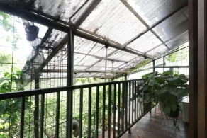 NILA HOUSE, Sharia Family Home Stay - Ausblick vom Zimmer