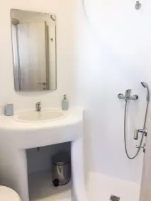 Overview Mykonos Apartments - Salle de bain