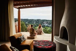 Bishop's Lodge, Auberge Collection - Ausblick vom Zimmer