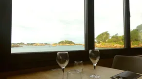 Logis Hôtel Saint Guirec Et De La Plage - Restaurant