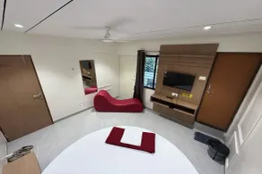 Indraprastha Executive Lodging - Ausblick vom Zimmer