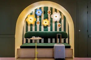 greet Hôtel Prévessin Genève Aéroport - Siddeområde i lobbyen