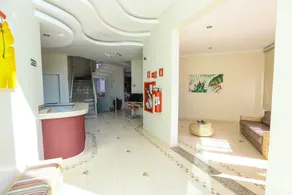 Hotel Rosa da Ilha Guaruja - 80m do mar, 02 piscinas, sala de jogos, brinquedão de percurso para crianças - Reception