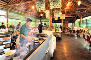 Borneo Tropical Rainforest Resort - Restaurant