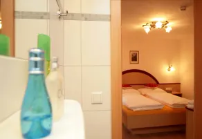 Agréable appartement de vacances convivial et familial avec sauna, terrasse et jardin | À côté du ski | Avec animaux autorisés - Salle de bain