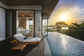 Cape Fahn Hotel - Private Islands Samui - Utsikt fra rommet