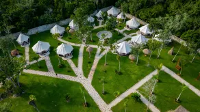 Xakluum Eco Glampings - Ausblick vom Zimmer