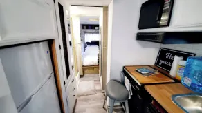 Camper Apt DE-Vintage Gulf RV Glamping Stay Sleeps 2-3 - Cuisine privée