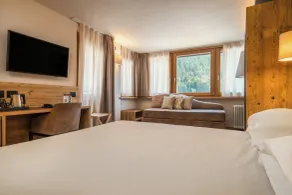 Hotel Crozzon - Ausblick vom Zimmer