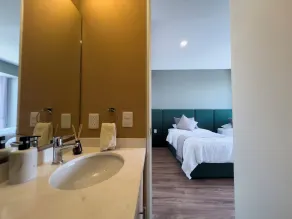 Luxury Condo Scenic Views of Festival del Globo - Salle de bain