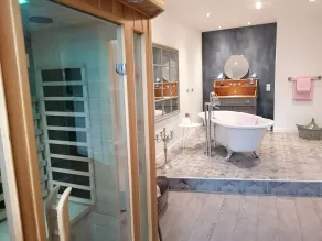 Le 43-4 avec sauna privatif - Salle de bain