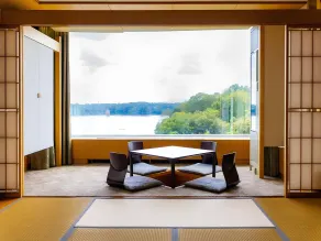 Kikusuitei - Vue de la chambre