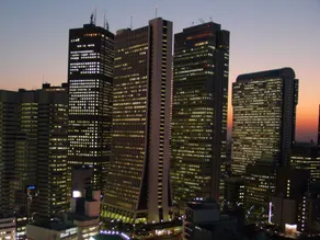 Shinjuku Prince Hotel - View from room
