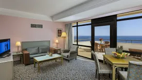 Özkaymak Falez Hotel - Ausblick vom Zimmer