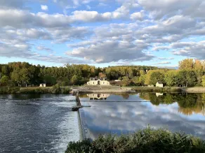 Le Moulin Du Port Chambres d'Hôtes Saint-Georges-sur-Cher - Vue de la chambre