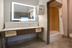 Hampton Inn & Suites Borger - Bathroom