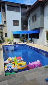 Casa Cond. Bougainville Frente a Praia - Living area