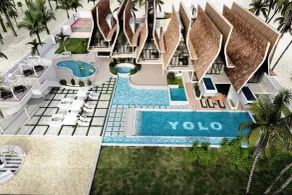 YOLO Island Resort - Udendørsområde