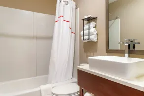 Red Roof Inn PLUS Jamaica, NY - JFK Airport - Salle de bain