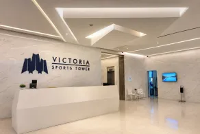 A Cozy Studio at Victoria Sports Tower with Pool Access walking distance to GMA MRT & near SM North EDSA - Réception