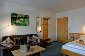 Konsum Gästehaus Quisisana - Oberhof - Vue de la chambre