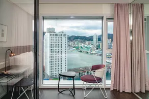 Lavalse Hotel - Udsigt fra værelset