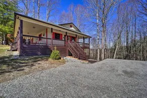 Walk to New River Access! Family Cabin w/ Deck - Interiør