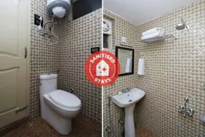 Hotel O Abc Residency - Bathroom