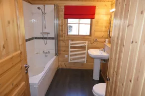 Willowbank Lodges - Badeværelse